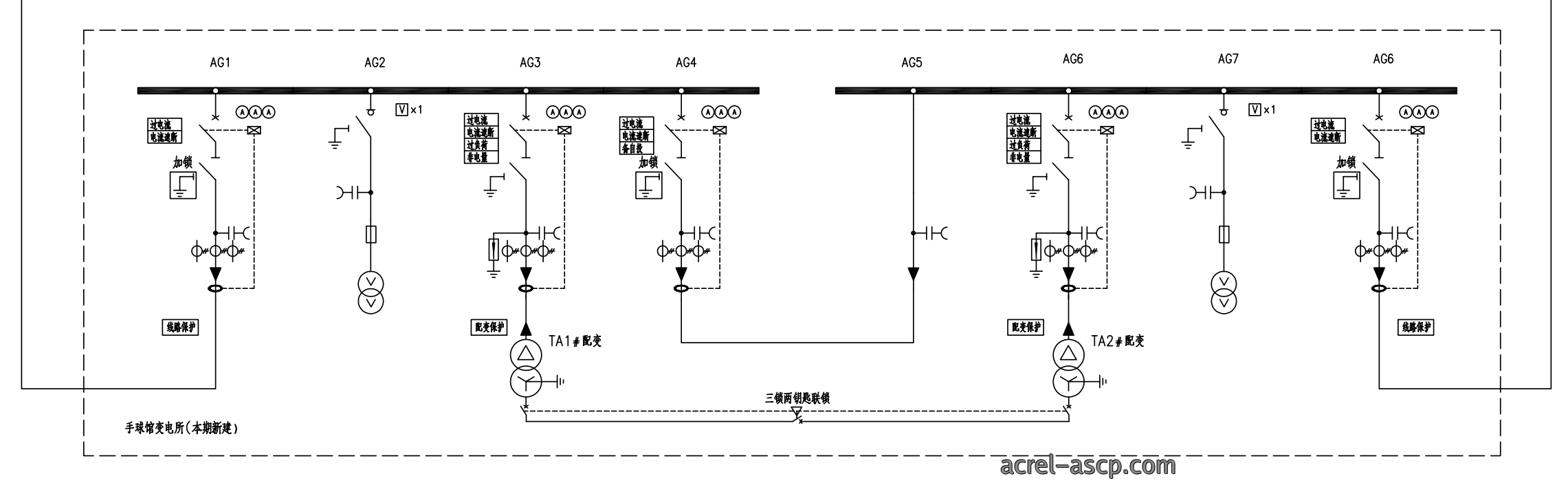 Acrel-2000系列监控系统在亚运手球比赛馆建设 10kV供配电工程中的应用