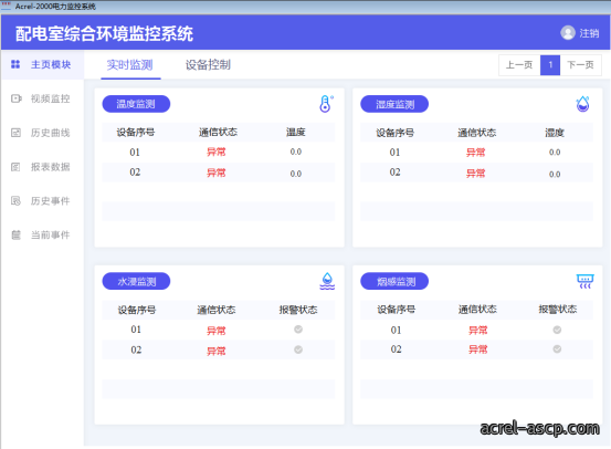 Acrel-2000E/B配电室综合监控系统 在经开某街道南一所中的应用